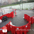 雨の台風洪水制御予防保護障壁
